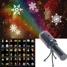 

Kmashi LED Cartoon Projector Lamp Baby Party Story LED Light Novelty Projector Flashlight Kids Christmas Gifts Toy Lighting
