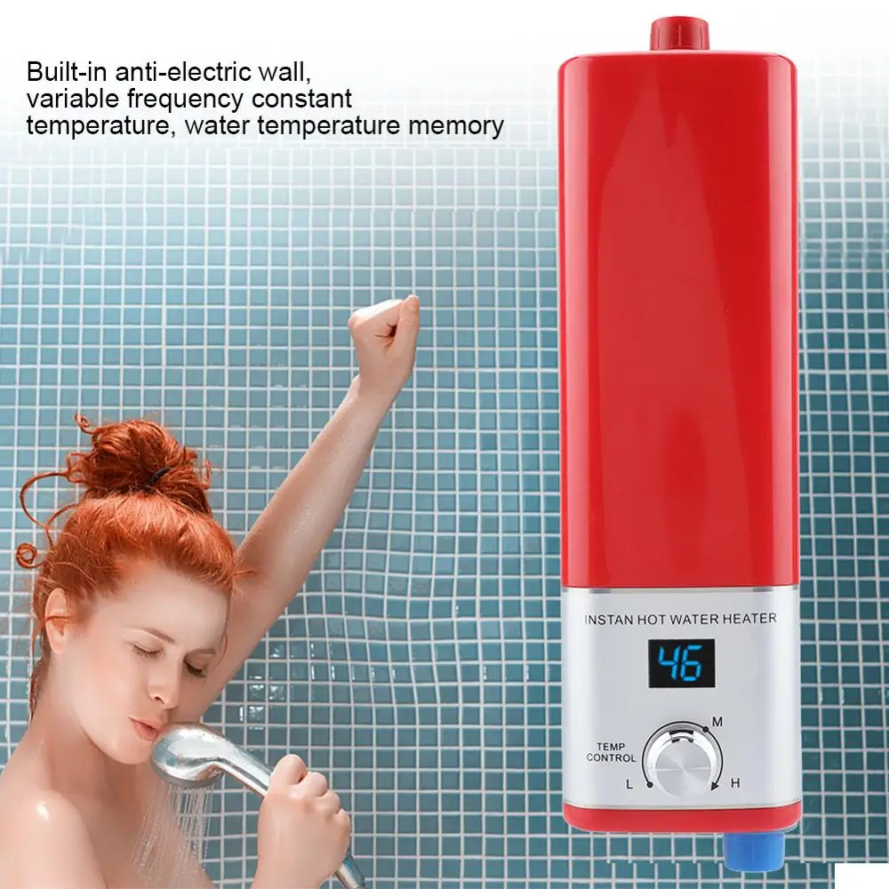 Chauffe-eau électrique 5500 W avec affichage numérique
