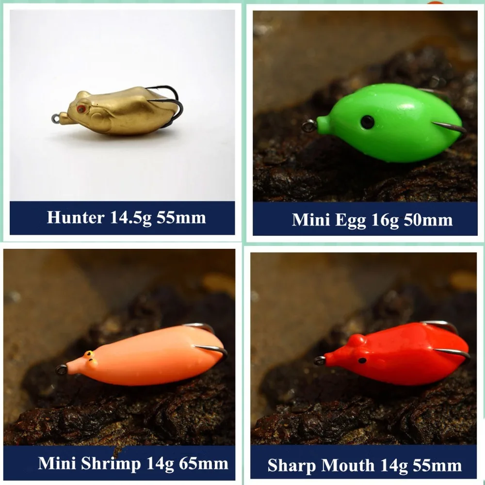 Artificial Bait Frog Snakehead Fishing Lures Kits Frogs Snakehead