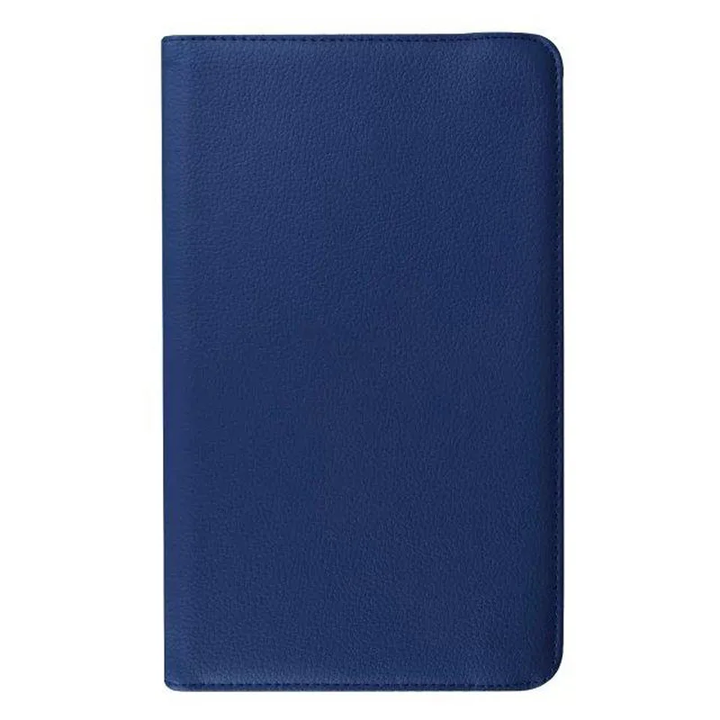 Вращающийся на 360 градусов Чехол-книжка с подставкой из искусственной кожи для samsung Galaxy Tab 3 P5200 P5220 P5210 10,1 дюймов, уникальный чехол для планшета с пятнами - Цвет: Dark Blue