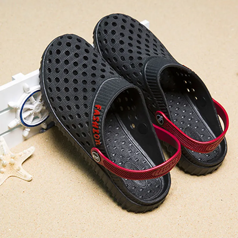 Sapato Feminino 2019 men Croc Shoes Men Band Sandals Summer Beach Water Swimming Mens Shoe