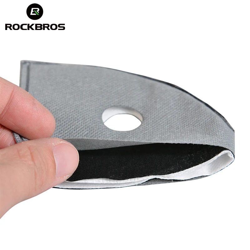 ROCKBROS лыжные нагрудники теплая флисовая маска для лица лыжный шарф пылезащитные