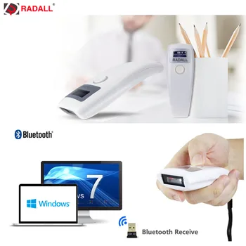 

RD-Z2 New Arrival Portable barcode scanner wireless bluetooth 1D/2D QR Code for pos terminal fast scanning