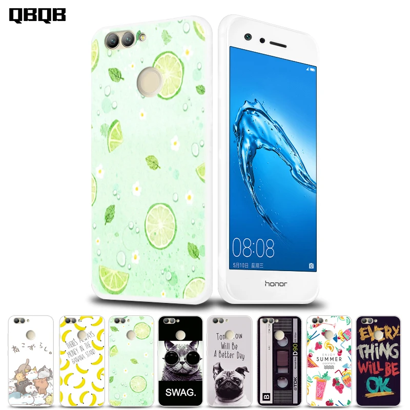 Qbqb Телефонные Чехлы для Huawei NOVA 2 Чехол плюс силиконовый чехол Крышка корпуса