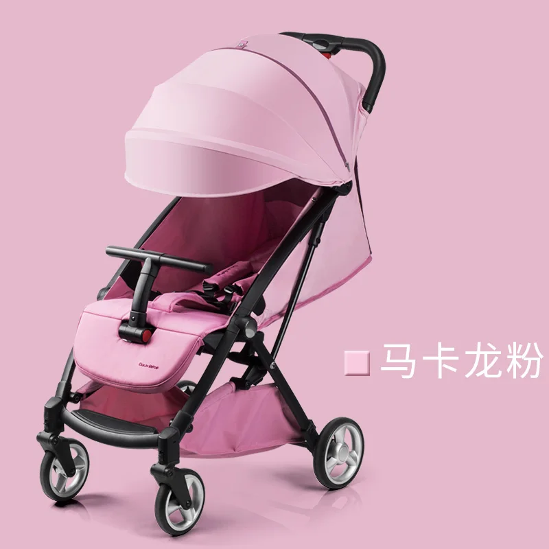 Lightweight stroller baby umbrella can sit and lay portable foldable high landscape stroller Lightweight stroller baby umbrella can sit and lay portable foldable high landscape stroller