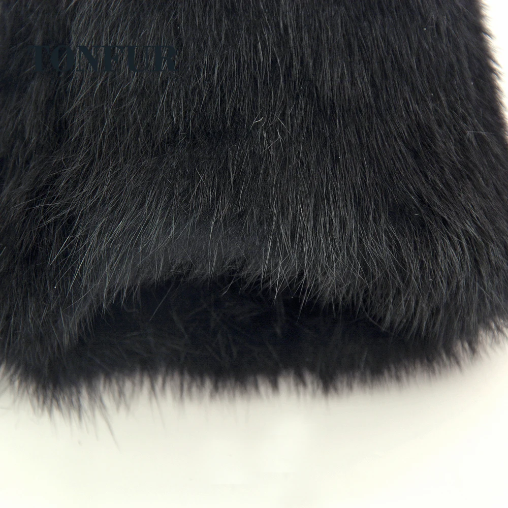 Натуральное пальто из натурального кроличьего меха с большим воротником из лисьего меха, Женская длинная куртка из лисьего меха,, заказной большой размер KSR260