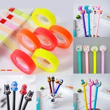 1pc Cute Kawaii Black Ink Unicorn Gel Pen Cartoon Plastic Gel Pens For Writing Office School Supplies Child Stationery Cat Pen cute cartoon bear gel pen black ink pen kawaii school supplies kawaii pens school stationery