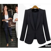 Spring autumn fashion hot 2018 small thin coat jacket blazer minisuit suits women’s coat large size female coat S-4XL