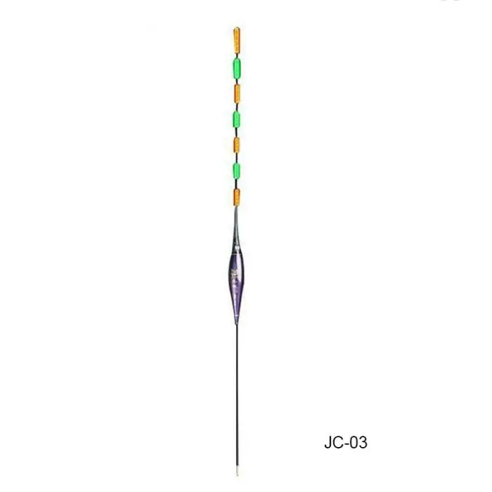 Электронные светящиеся поплавок Длинные вертикальные светящиеся ночные светильники поплавок для рыбалки на открытом воздухе JT-Прямая поставка