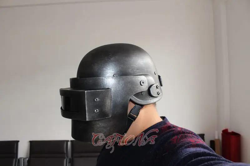  Cafiona Hot Game PUBG Helmet Playerunknown's Battlegrounds Cosplay Accessory Halloween Props