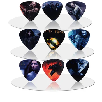 

100pcs New Medium Guitar Picks Plectrums Rock Bands Guitar Picks Standard/Triangle 1T5-8