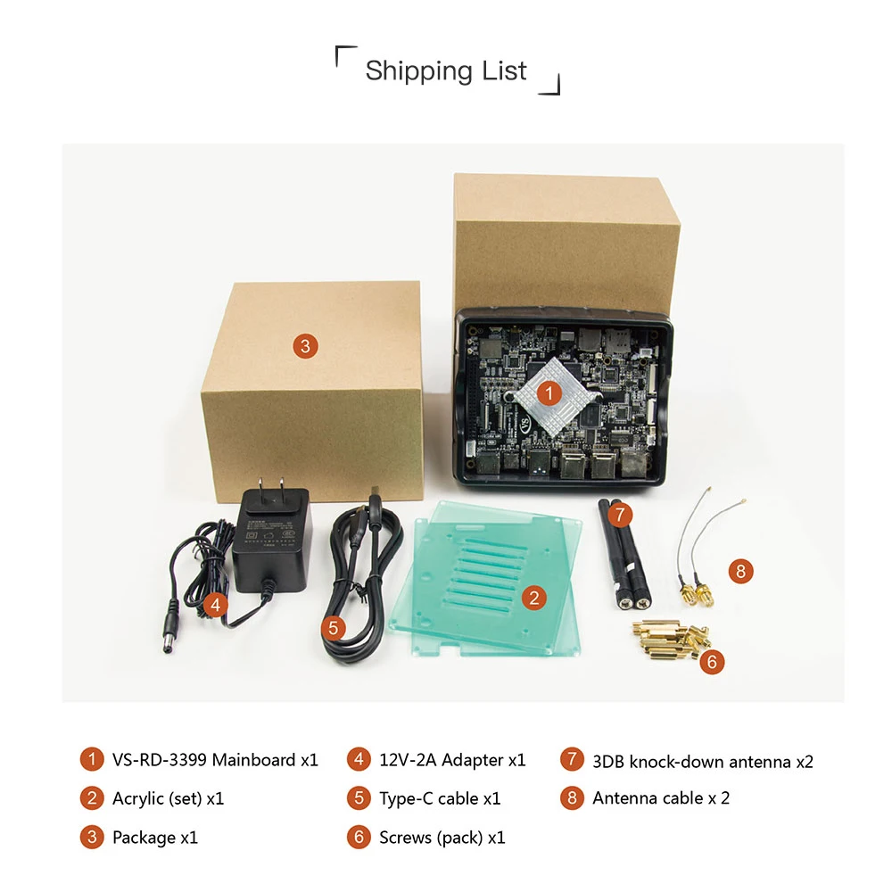 shipping list