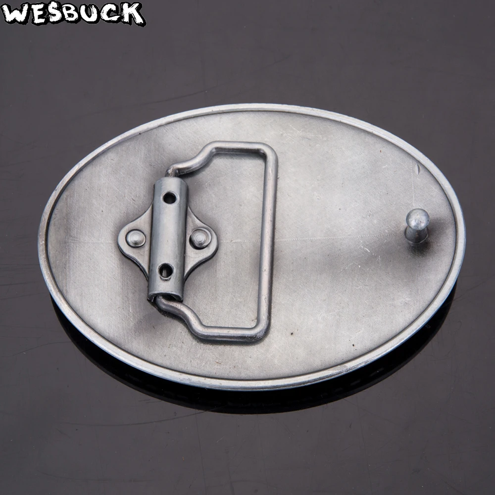 Wesbuck Brand Модные 3D lucky luke пряжка на ремешке Овальный серебристый металл классические мужские женские джинсы аксессуары пряжка с ПУ ремень