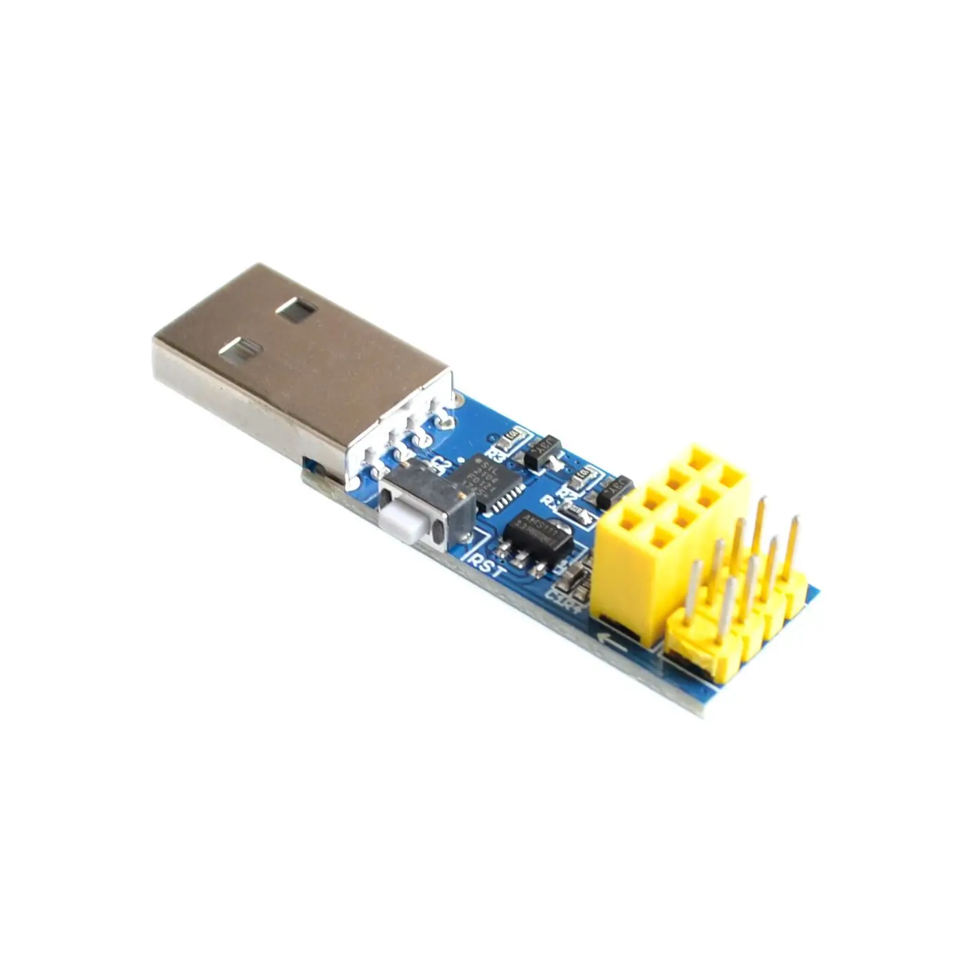 10 шт./лот ESP8266 ESP 01/ESP 01S Wi Fi модуль адаптер для загрузки комплект отладки Arduino IDE USB 01s