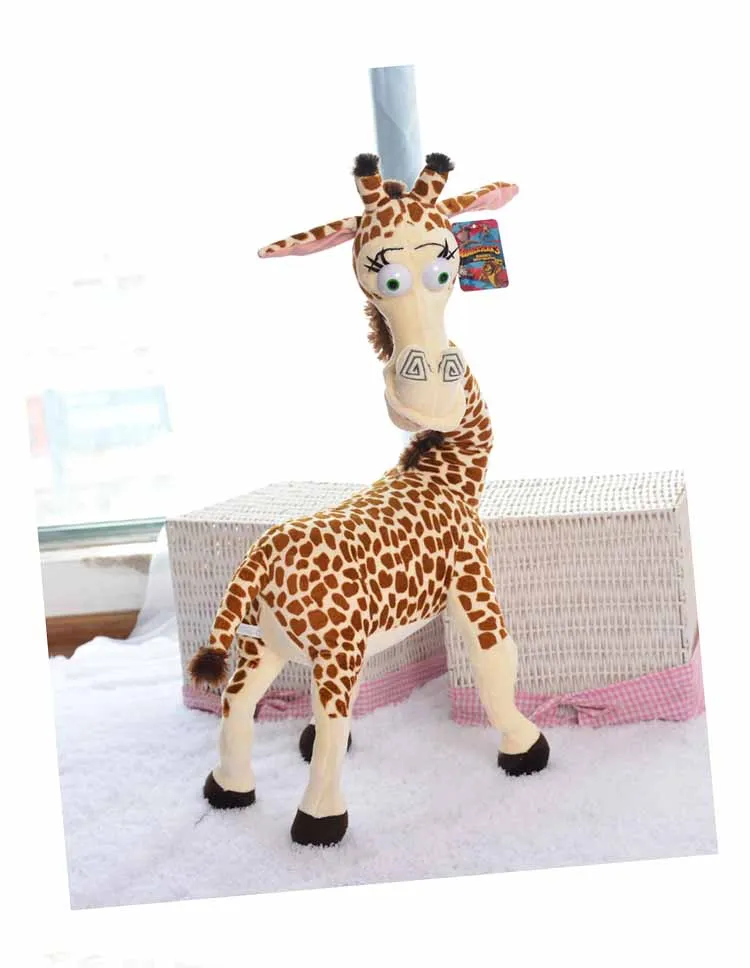 50 см жираф игрушка плюшевые игрушки милый Мадагаскар игрушка-Жираф для детей кукла детская игрушка brinquedos подарок на день рождения