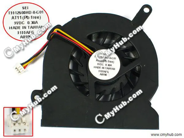 Охлаждающий вентилятор для Fujitsu SIEMENS Amilo M7440 M7440G T5512S05HD-0-C01 21-20826-60 T5512S05HD | Компьютеры
