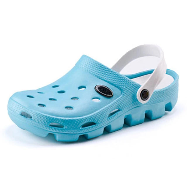 Cena Letnie klapki damskie drewniaki muły Eva 2019 klapki japonki plaży buty ogrodowe moda oddychające sandały na zewnątrz Zapatos Mujer kolory