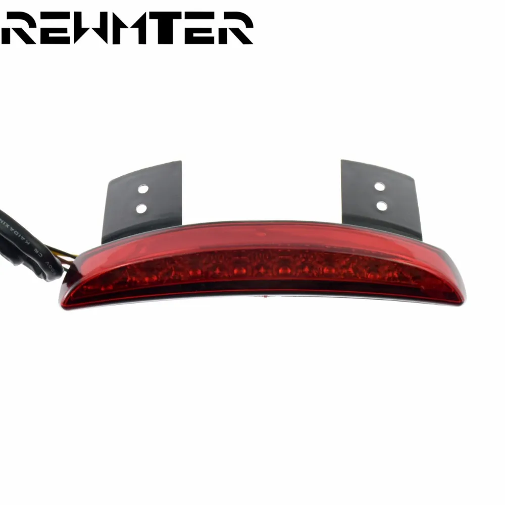 

Motorcycle Parts Rear Fender Red Lens LED Tail Light For Harley Sporster Iron 883 XL883N XL1200N Chopped