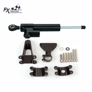 

Motorcycle Stabilizer Steering Damper Mounting Kit Bracket Support Safety Control For HONDA CBR600 F4i CBR 600 1999-2007 2006