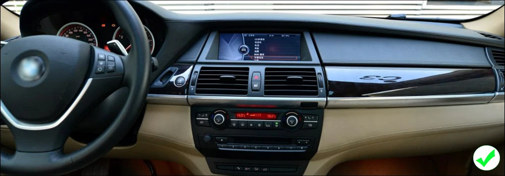 Cheap Android 8.0 up Car GPS DVD Multimedia Player For BMW X6 E71 2011~2013 CIC Original Style Touch Screen Google System 5