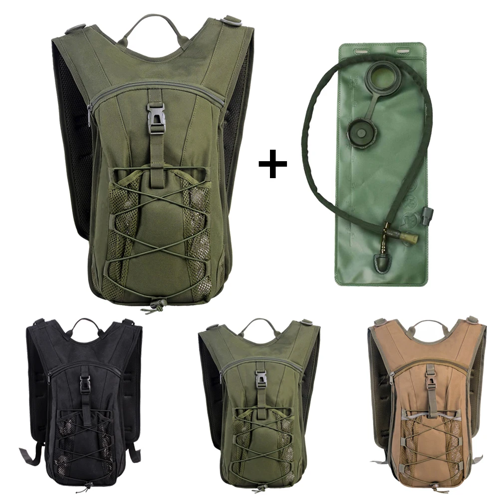 

3L Water Bag Molle Tactical Hydration Backpack Outdoor Military Camping Water Bladder Bag Camel Bag Water Pack for Hiking