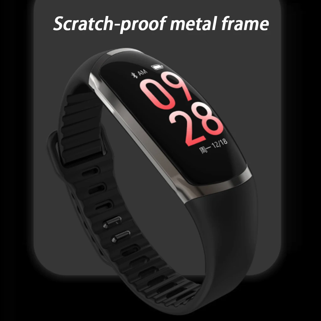 Smart Bracelet R16 Android IOS Heart Rate Band Sleep Monitor Blood Pressure Fitness Tracker Waterproof Color Screen Sport Band