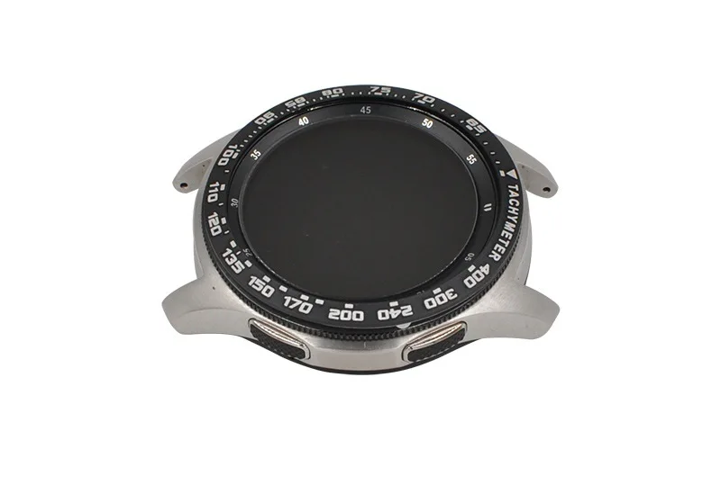Металлический ободок кольцо клеющаяся крышка для samsung Galaxy Watch 42 мм/46 мм замена Смарт-часы аксессуары против царапин БЕЗЕЛЬ для наручных часов