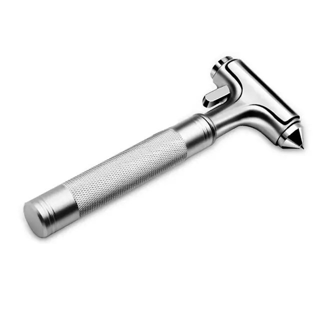 WINOMO 1pcs Auto Car Vehicle Safety Hammer Window Breaker Premium Metal Seat Belt Cutter Survival Emergency Tool Hammer