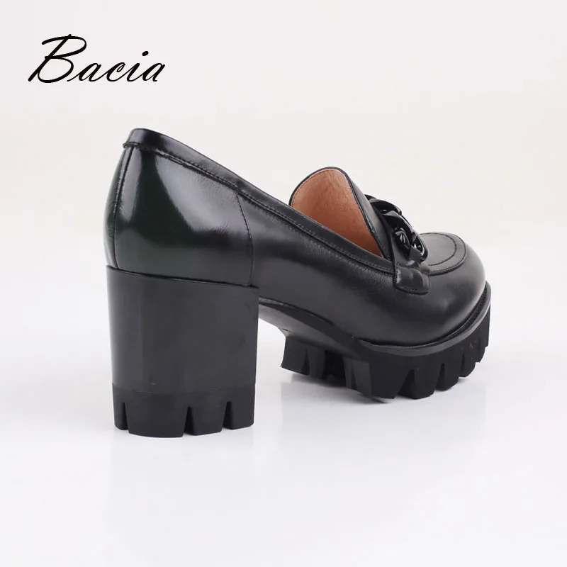 Rond Noir As Chaussures Vb051 De Carré Véritable Picture Talon Qualité Haute Bacia En Fleur Couleurs Showing Cuir Bout Pleine Gradient Brevet Vert wUYHqI7
