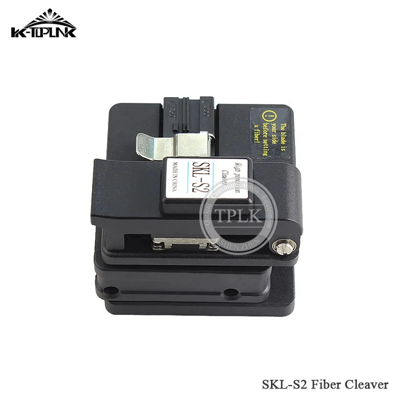

free shipping Black SKL-S2 High Precision Cleaver 250um -900um High Precision single mode Fiber Optics Cutter Tools