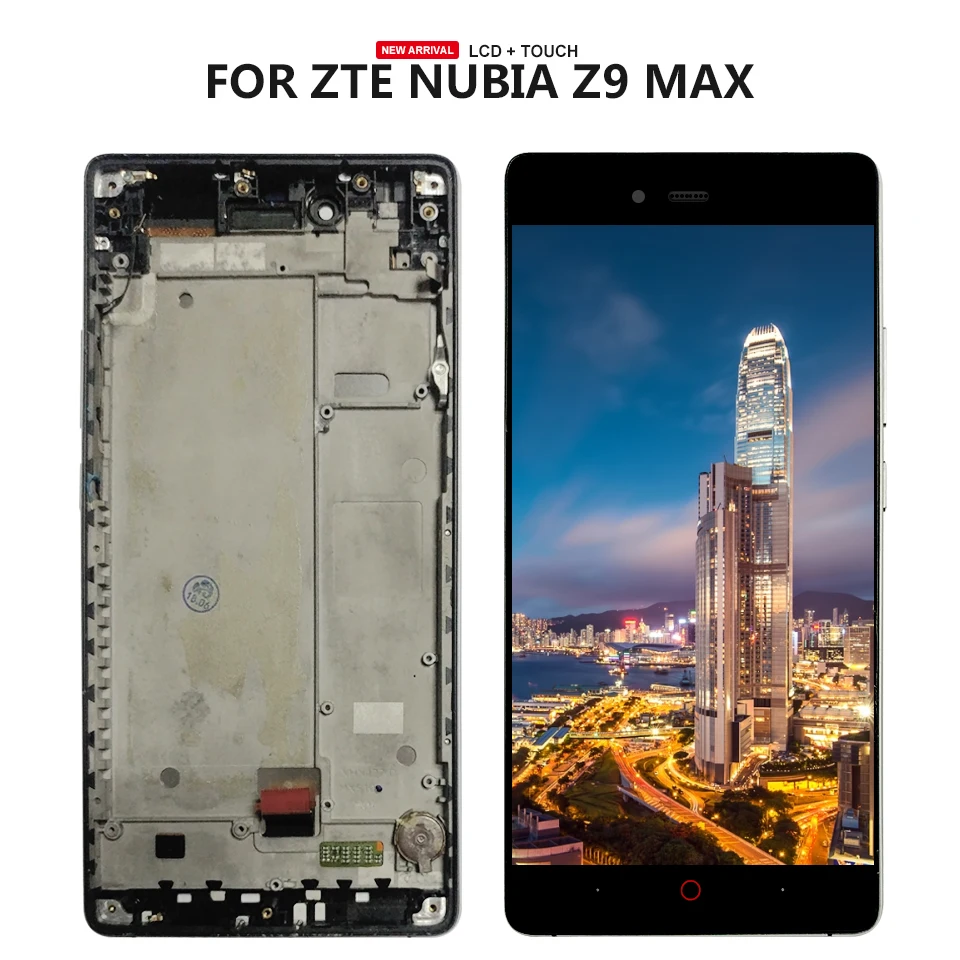ЖК дисплей для ZTE Nubia Z9 Max NX510J NX512J сенсорный экран дигитайзер панель стекло в сборе