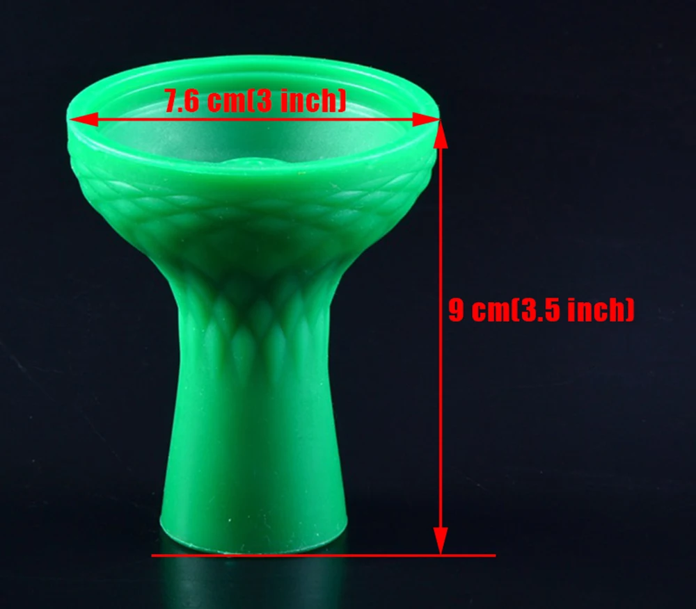 Силиконовый кальян чаша с лотосом мульти-отверстие кальян черный синий табачная чаша аксессуары Sheesha Narguile Chicha