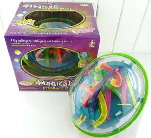 

3D Space Traveller Intellect Ball Balance Maze Game Puzzle Children's Toy (208 barriers)
