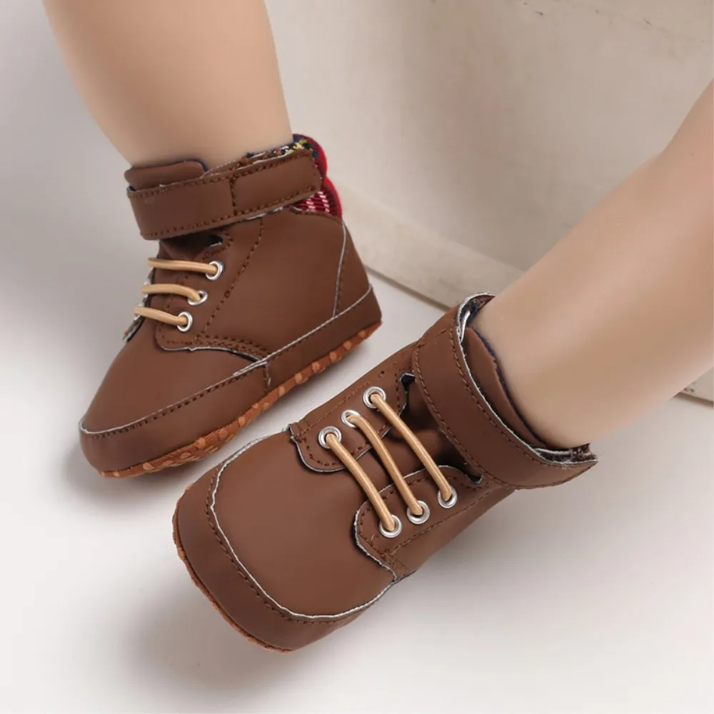 2019 New Fasion Newborn Baby Boy Girl Soft Sole Cotton Crib Shoes Anti-slip Sneaker Prewalker 0-18 Months