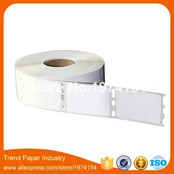 

10 x Rolls Dymo Compatible Labels 30347, 1'' x 1-1/2''(25.4 x 38.1mm), 750 labels per roll