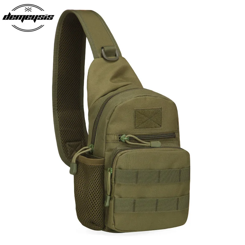 

Durable Outdoor Shoulder Military Tactical Backpack Oxford Camping Travel Hiking Trekking Runsack Bag Backpack Utility Chest Bag