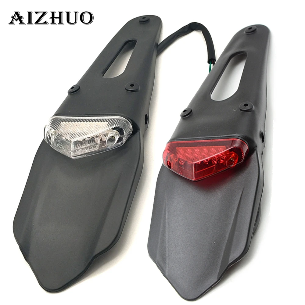 

Motorcycle TailLight Rear Fender Brake Stop LED Tail Light For KAWASAKI KX KLX KX 65 85 80 125 205 250F 450F KLX 450R 125 250