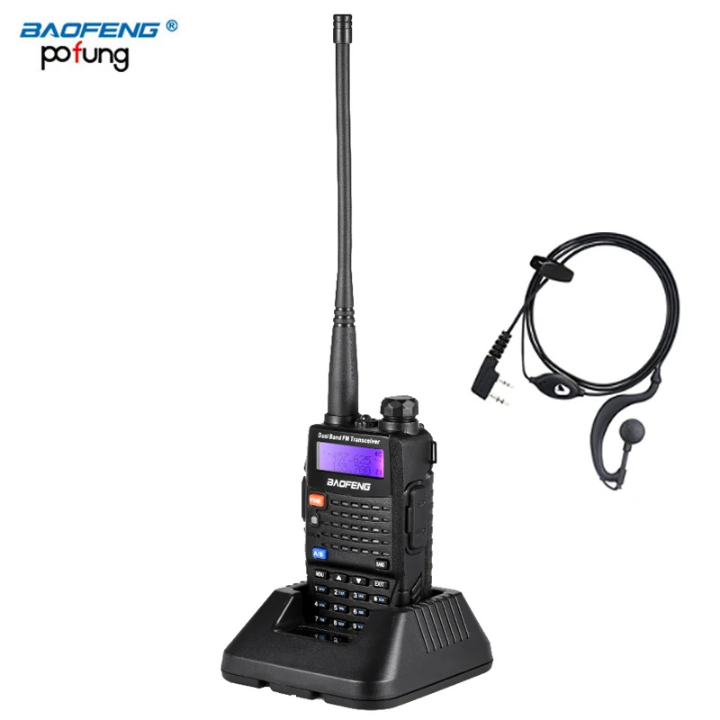 Baofeng UV-5RC портативная рация двухдиапазонный Ham VHF UHF радиостанция трансивер Boafeng Communicator портативная рация