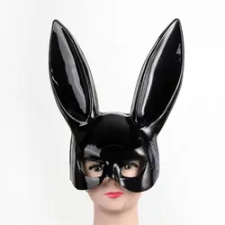Новый стиль продажи яркий цвет пасхальное вечерние кроличьи уши маска маски на пол-лица ночной клуб бар маскарад a0401