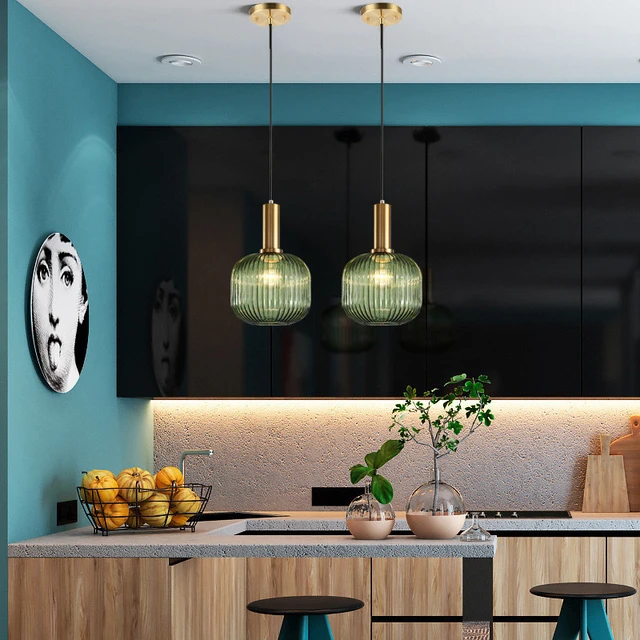Green kitchen lights deals