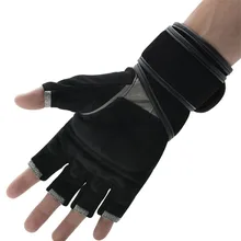 Фитнес длинные наручные Дышащие Одежда для мужчин и женщин кожаные тренировочные фитнес перчатки