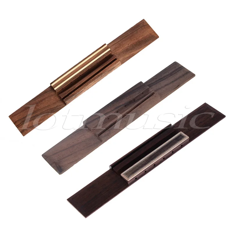 

Kmise 6 String Rosewood Guitar Bridge For Classical Guitar Parts Pack of 3