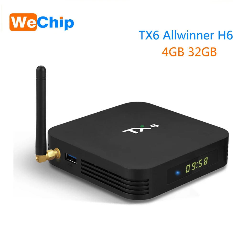 

TX6 Smart Android 9.0 TV BOX Support France Box IPTV 1 Year IPTV Code Subscription WeinTV SUBTV Arabic French IP TV OTT Box