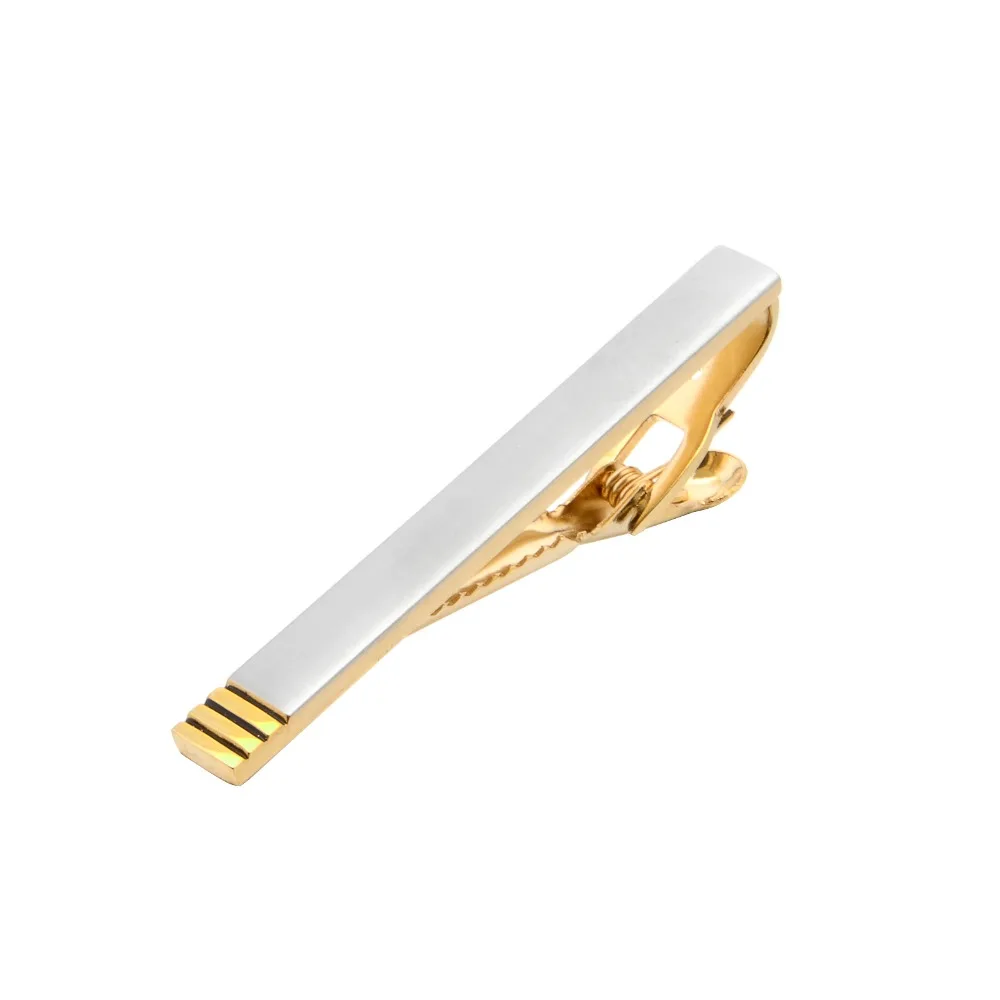 Tie Clip Gold Tie Clips For Men Silver Tie Pin Classic Cooper Business