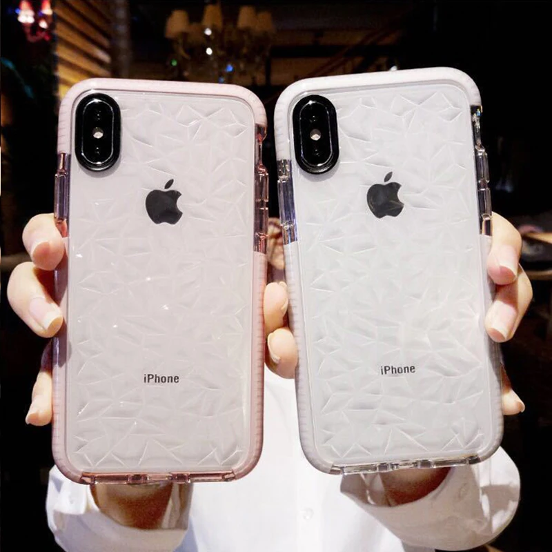 

High Quality Soft Silicone Shockproof Cover Protector Case for Apple iPhone 7 Plus X 8 6 s 7Plus Coque Funda Clear 360 Bumper