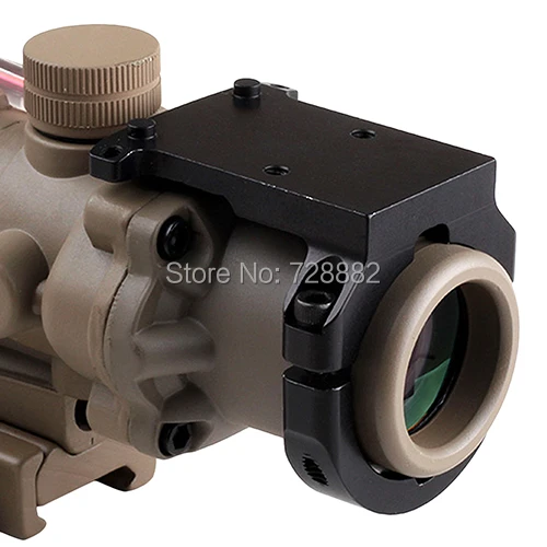 Тактический усиленный миниатюрный RMR Red Dot Reflex Sight Mount Base для компактного ACOG Scope