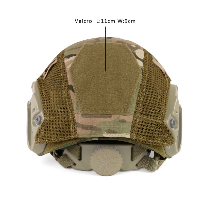 Head Circumference 52-60cm Helmet Tactical Helmet Cover Airsoft Paintball Wargame Gear CS FAST Helmet Cover hunting Accessories