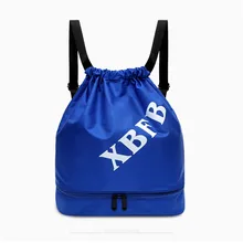 10 шт унисекс однотонный с Кулиской Пляжная сумка Открытый Фитнес Спортивная Сумка Удобный водонепроницаемый шнурок рюкзак для путешествий