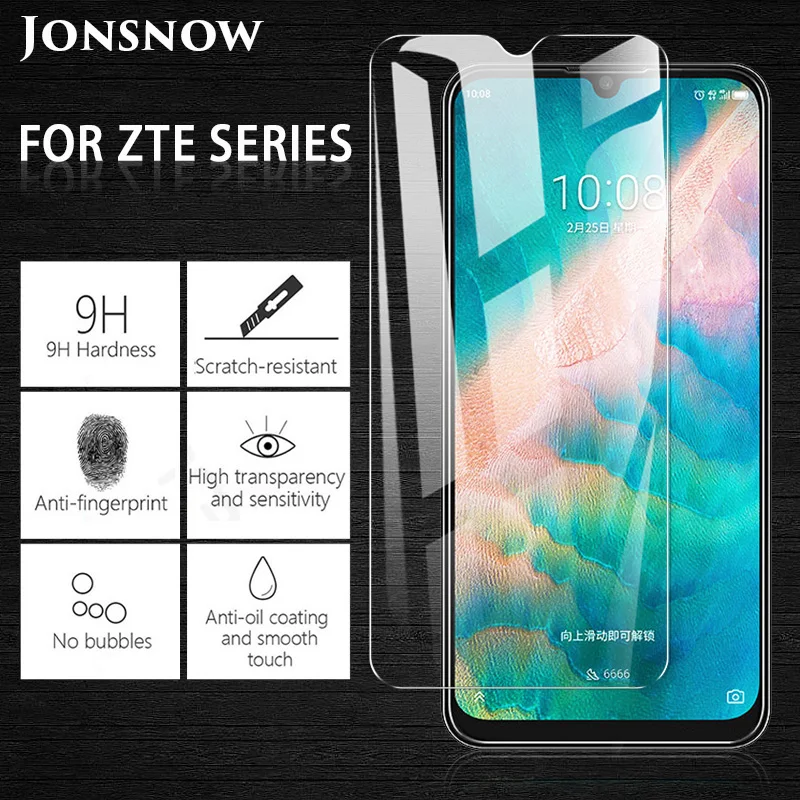 Закаленное стекло JONSNOW для ZTE Blade V10 Vita Защита экрана L8 A7 A3 A5 2019 защитная