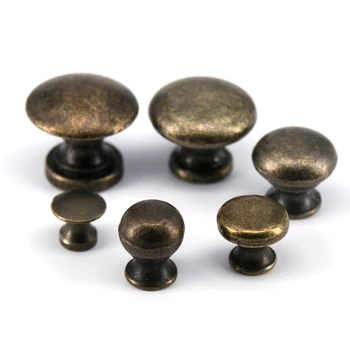 

1PCS Vintage Dresser Drawer Pulls Handles Jewelry Box Knobs Antique Bronze Furniture Hardware Kitchen Cabinet Knob